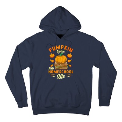 Pumpkin Spice And Homeschool Life Funny Halloween Hoodie