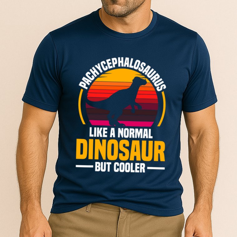 Pachycephalosaurus Stuffed Animal Dinosaur Toys Dino Cooling Performance Crew T-Shirt
