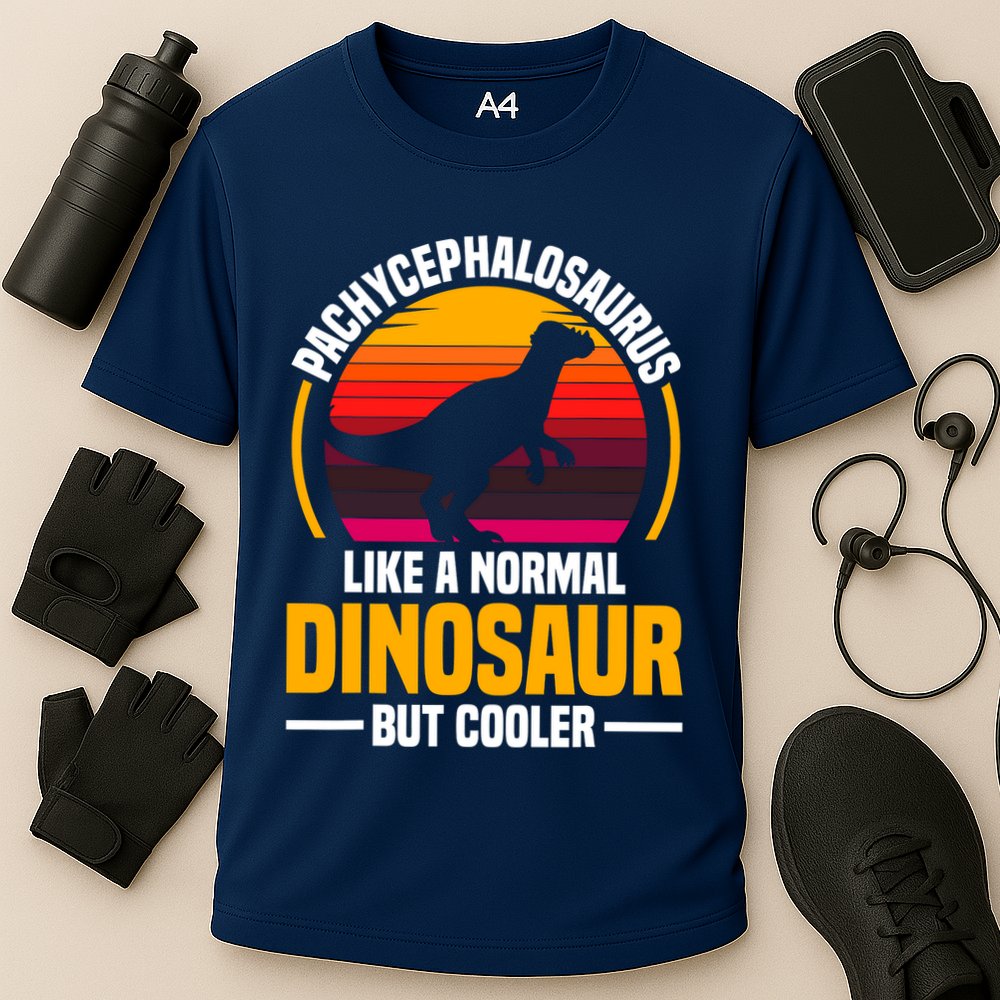 Pachycephalosaurus Stuffed Animal Dinosaur Toys Dino Cooling Performance Crew T-Shirt