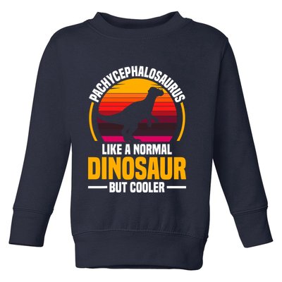 Pachycephalosaurus Stuffed Animal Dinosaur Toys Dino Toddler Sweatshirt