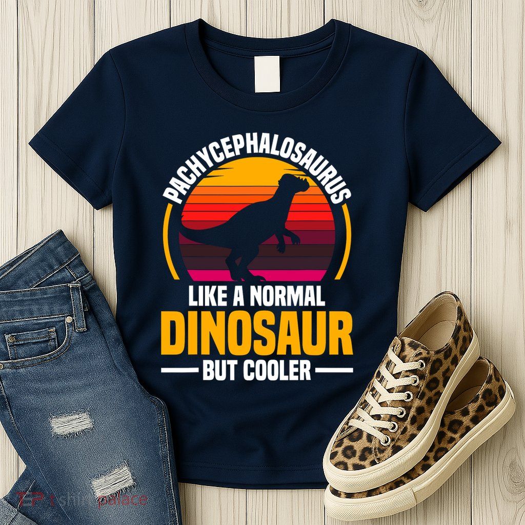 Pachycephalosaurus Stuffed Animal Dinosaur Toys Dino Womens T-Shirt