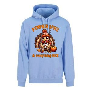 Pumpkin Spice And Everything Nice Thanksgiving Women Unisex Surf Hoodie