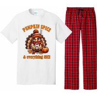 Pumpkin Spice And Everything Nice Thanksgiving Women Pajama Set