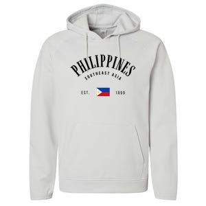 Philippines Southeast Asia Performance Fleece Hoodie