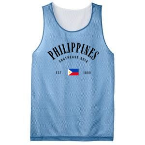 Philippines Southeast Asia Mesh Reversible Basketball Jersey Tank