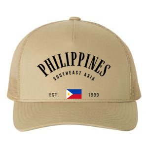 Philippines Southeast Asia Yupoong Adult 5-Panel Trucker Hat