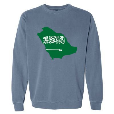 Proud Saudi Arabia For Saudi National Day Gift Garment-Dyed Sweatshirt