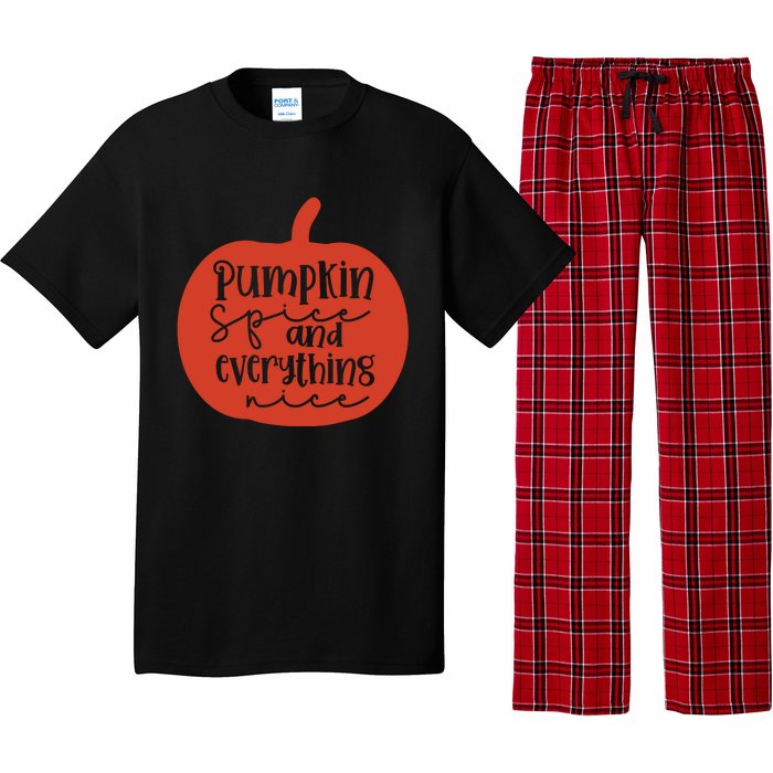 Pumpkin Spice And Everything Nice Pajama Set