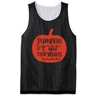 Pumpkin Spice And Everything Nice Mesh Reversible Basketball Jersey Tank