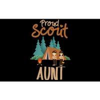 Proud Scout Aunt Camping Scout Scouting Leader Adventure Bumper Sticker