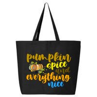 Pumpkin Spice And Everything Nice Halloween 25L Jumbo Tote