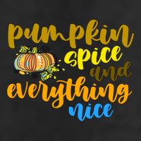 Pumpkin Spice And Everything Nice Halloween 25L Jumbo Tote