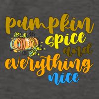 Pumpkin Spice And Everything Nice Halloween Vector Backpack