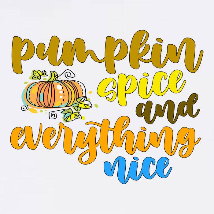 Pumpkin Spice And Everything Nice Halloween Cooling Performance Crew T-Shirt