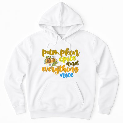Pumpkin Spice And Everything Nice Halloween Hoodie