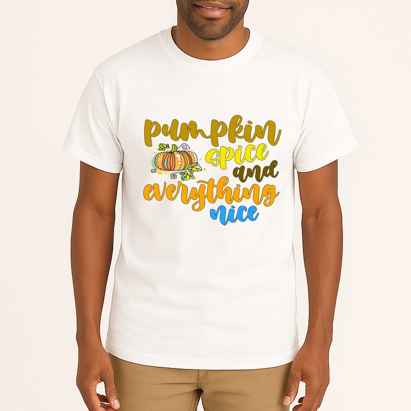 Pumpkin Spice And Everything Nice Halloween Tall T-Shirt