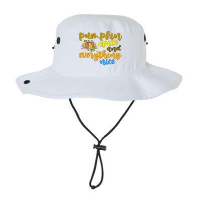 Pumpkin Spice And Everything Nice Halloween Legacy Cool Fit Booney Bucket Hat