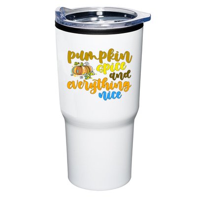 Pumpkin Spice And Everything Nice Halloween Tumbler