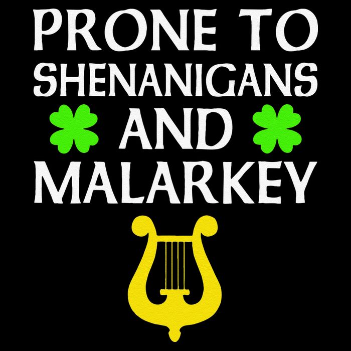 Proneo Shenanigans And Malarkey Funny St Patrick's Day Impact Tech Backpack