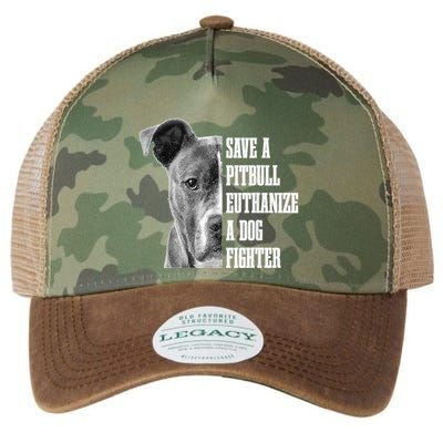 Pitbull Save A Pitbull Funny Dog Rescue Pitbull Mom Dad Legacy Tie Dye Trucker Hat