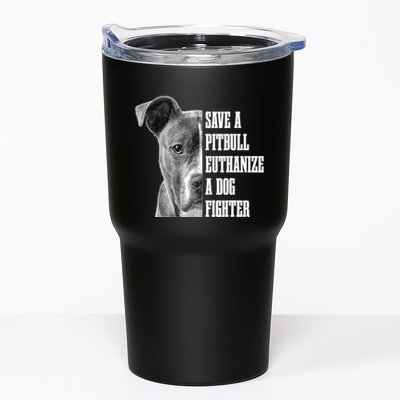 Pitbull Save A Pitbull Funny Dog Rescue Pitbull Mom Dad Tumbler