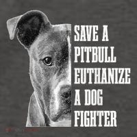Pitbull Save A Pitbull Funny Dog Rescue Pitbull Mom Dad Vector Backpack