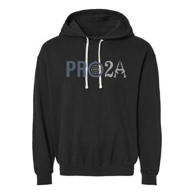 Pro Second Amendment Freedom Over Tyranny Garment-Dyed Fleece Hoodie