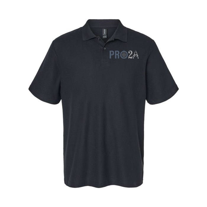 Pro Second Amendment Freedom Over Tyranny Softstyle Adult Sport Polo