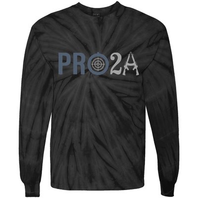 Pro Second Amendment Freedom Over Tyranny Tie-Dye Long Sleeve Shirt