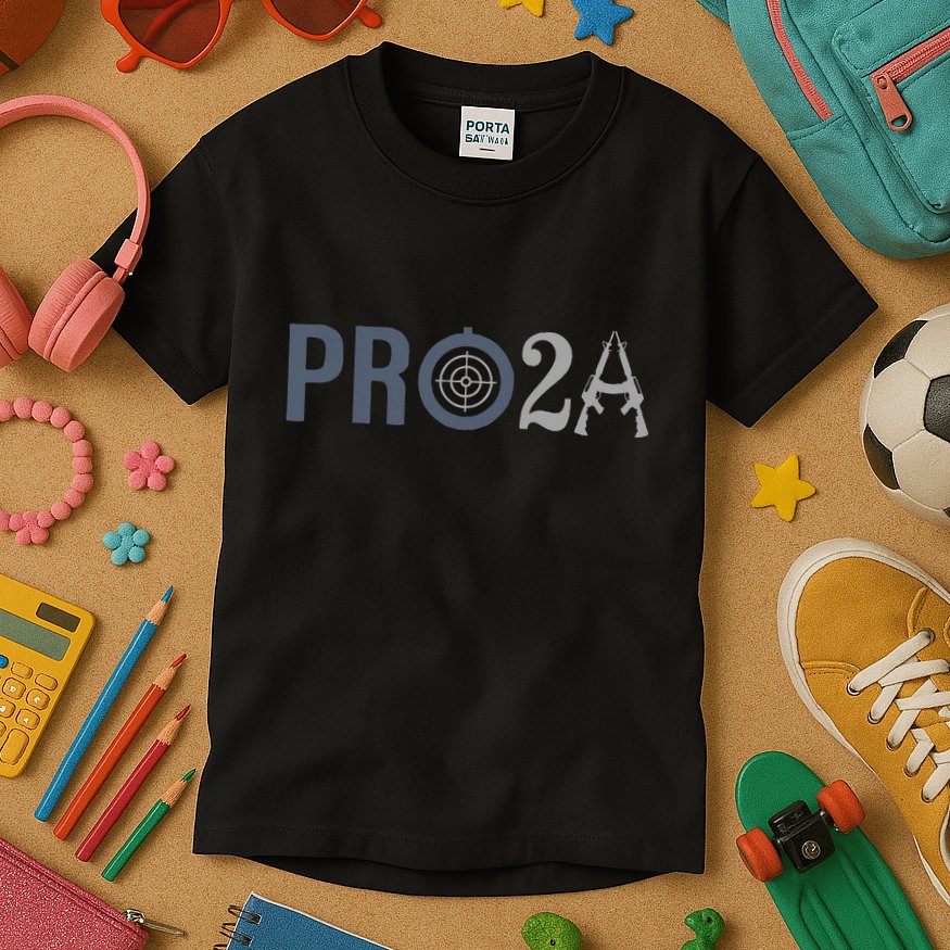 Pro Second Amendment Freedom Over Tyranny Kids T-Shirt