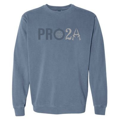 Pro Second Amendment Freedom Over Tyranny Garment-Dyed Sweatshirt