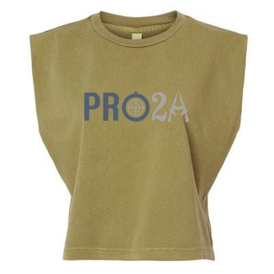 Pro Second Amendment Freedom Over Tyranny Garment-Dyed Women's Muscle Tee