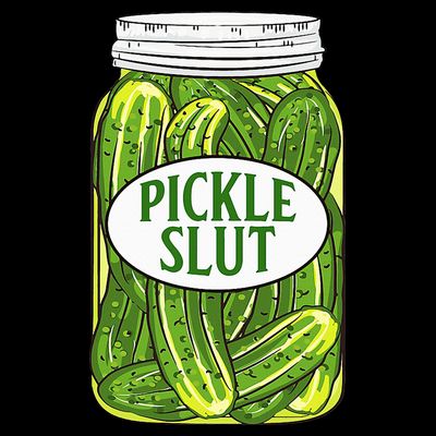 Pickle Slut A Girl Who Loves Pickles Canning Food Quote T-Shirt
