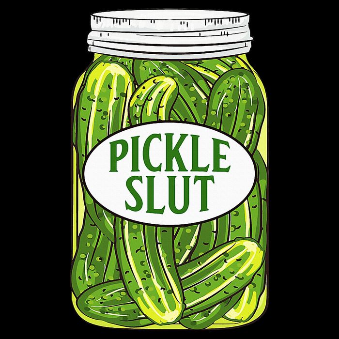 Pickle Slut A Girl Who Loves Pickles Canning Food Quote Tall T-Shirt