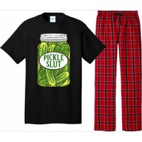 Pickle Slut A Girl Who Loves Pickles Canning Food Quote Pajama Set