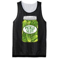 Pickle Slut A Girl Who Loves Pickles Canning Food Quote Mesh Reversible Basketball Jersey Tank