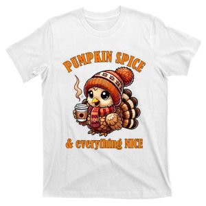 Pumpkin Spice And Everything Nice Thanksgiving Shirts Women T-Shirt