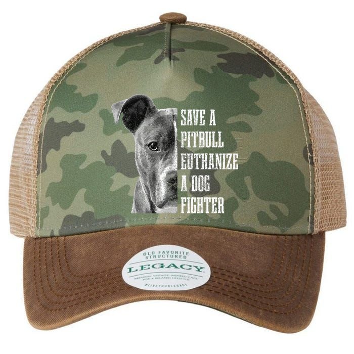 Pitbull Save A Pitbull Funny Dog Rescue Pitbull Mom Dad Legacy Tie Dye Trucker Hat