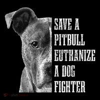Pitbull Save A Pitbull Funny Dog Rescue Pitbull Mom Dad Performance Shirt
