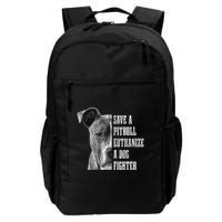 Pitbull Save A Pitbull Funny Dog Rescue Pitbull Mom Dad Backpack