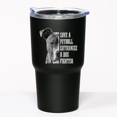 Pitbull Save A Pitbull Funny Dog Rescue Pitbull Mom Dad Tumbler