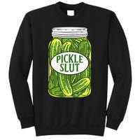 Pickle Slut A Girl Who Loves Pickles Canning Food Quote Sweatshirt