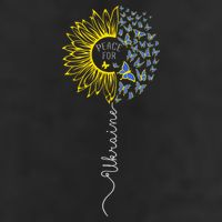 Peace Sunflower Butterflies Flag Support Adult Drive Performance Visor