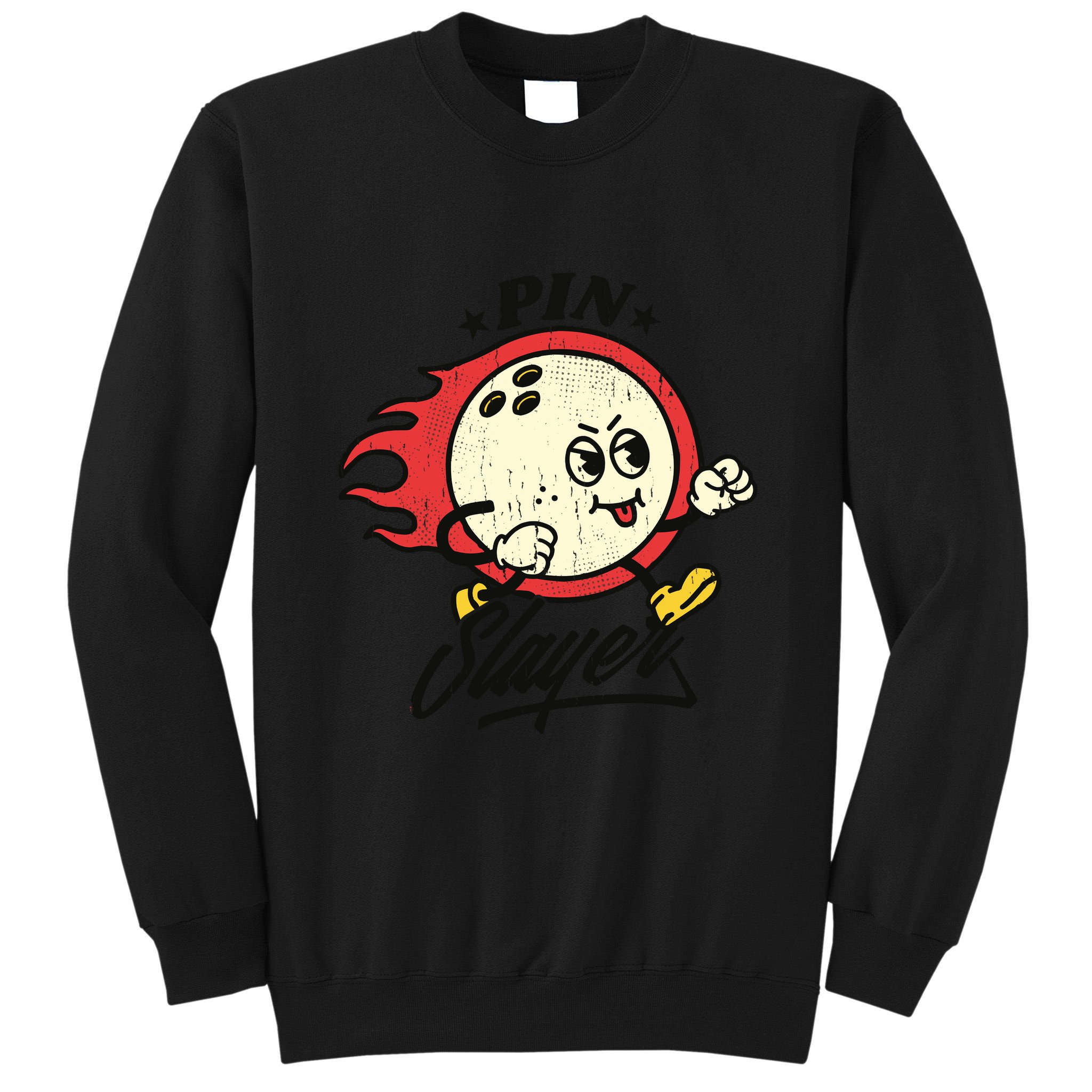 Pink Slayer Bowling Tall Sweatshirt