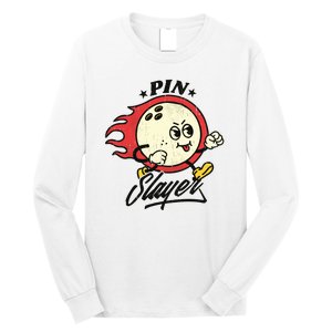 Pink Slayer Bowling Long Sleeve Shirt