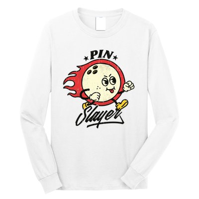 Pink Slayer Bowling Long Sleeve Shirt