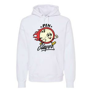 Pink Slayer Bowling Premium Hoodie