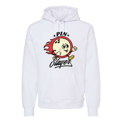 Pink Slayer Bowling Premium Hoodie