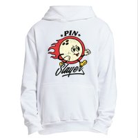 Pink Slayer Bowling Urban Pullover Hoodie