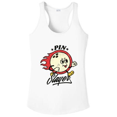 Pink Slayer Bowling Ladies PosiCharge Competitor Racerback Tank